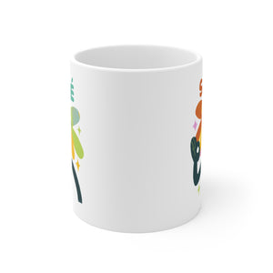 Funny Character Irish Language Gaeilge Mug, St. Patrick's Day Mug, Coffee Cup, Tea Mug, Gift for Irish Friend, Irish Pride Mug