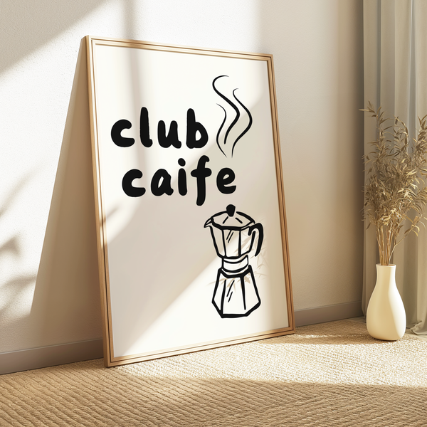 Club Caife Print