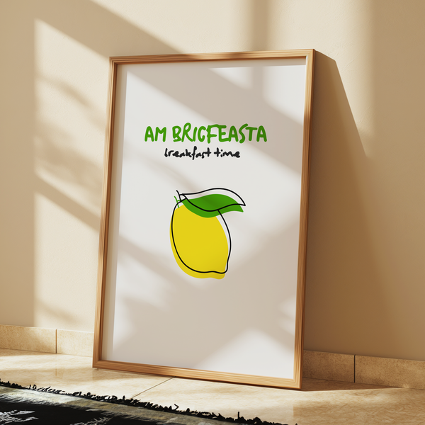 Am bricfeasta Print