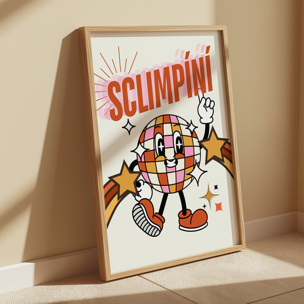 Sclimpíní Print