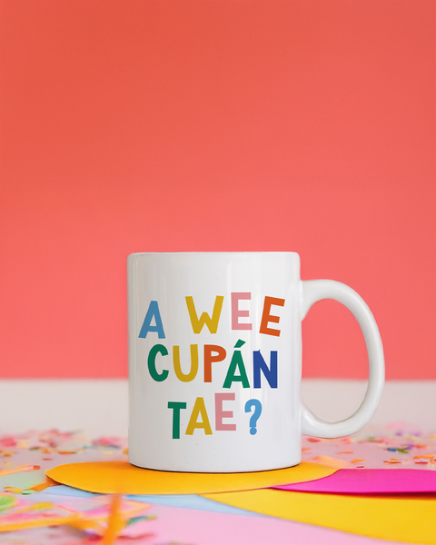 A wee Cupán Tae Mug