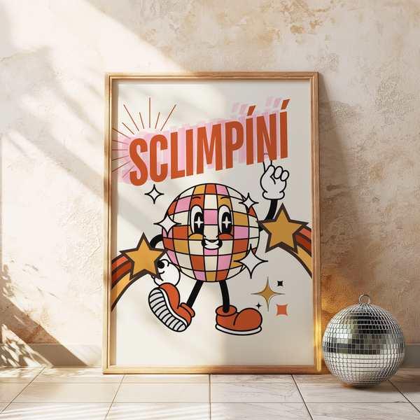 Sclimpíní Print