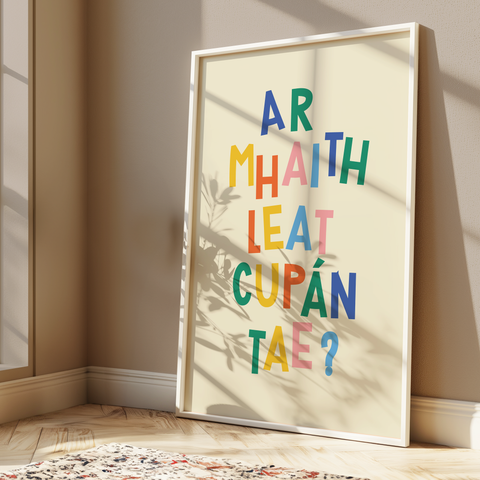 Ar mhaith leat cupán tae? Print