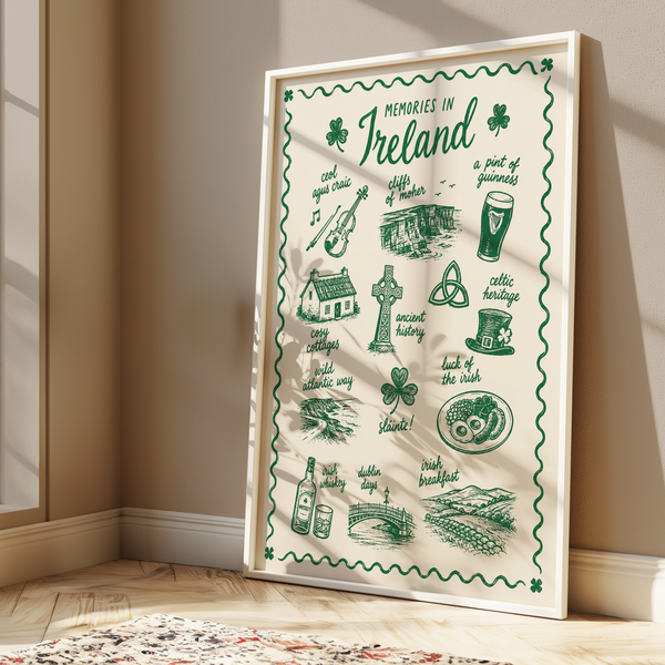 Irish Memories Print