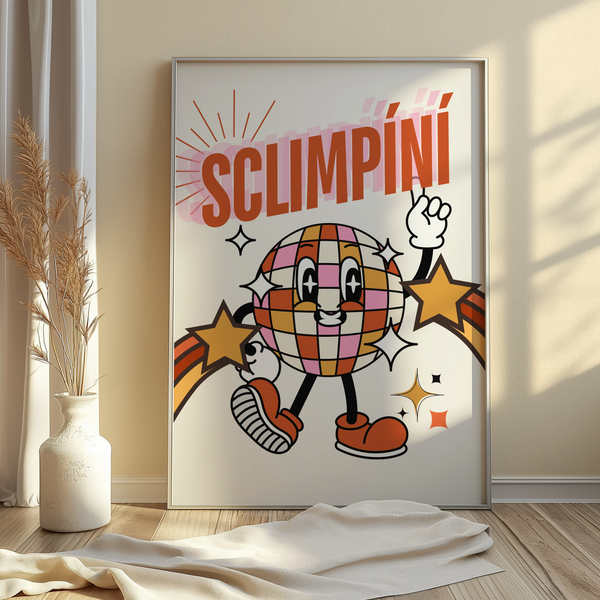 Sclimpíní Print