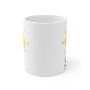Sunshine Irish Language Mug, Bright Wholesome Gaelic Coffee Cup, You Are My, Gift Idea, St Patrick's Day, White Ceramic Tea Mug