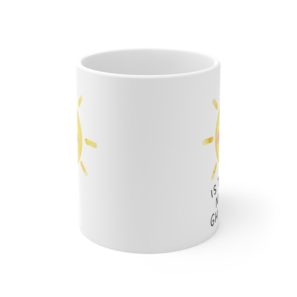 Sunshine Irish Language Mug, Bright Wholesome Gaelic Coffee Cup, You Are My, Gift Idea, St Patrick's Day, White Ceramic Tea Mug