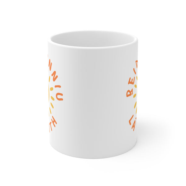 Sun Irish Language Gaeilge Mug, Positive Mug, Coffee Cup, Tea Mug, Gift for Irish Language Enthusiasts, 11oz Ceramic Mug