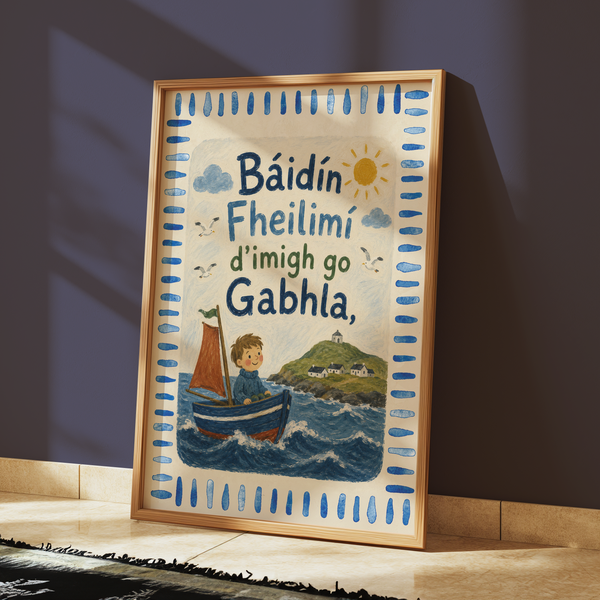Báidín Fheidhlimí, Téimíd Go Gabhla Print