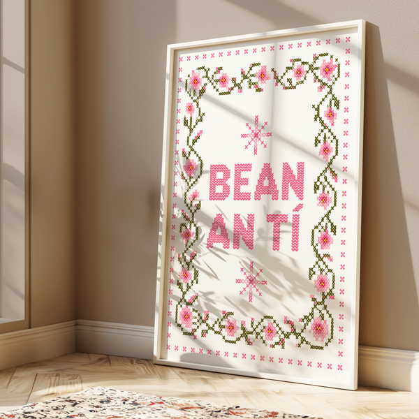 Bean an Tí Print