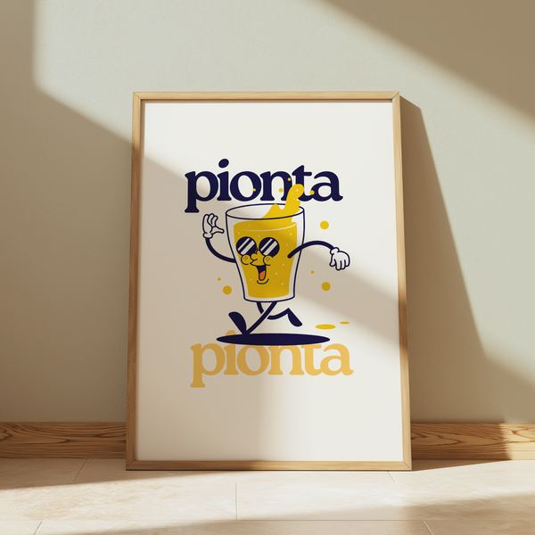 Pionta Gold Print