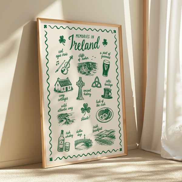 Irish Memories Print