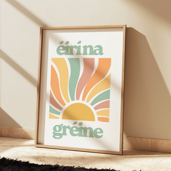 Éirí na gréine Print