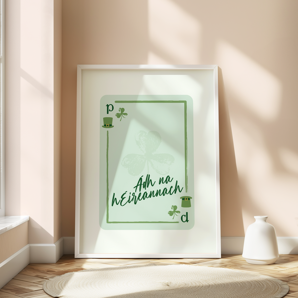 Ádh na hÉireannach Print