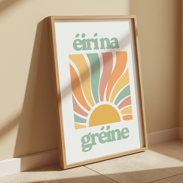 Éirí na gréine Print