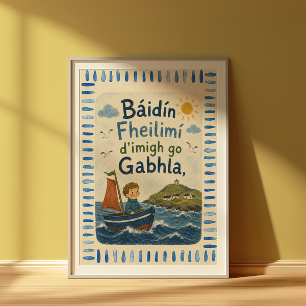 Báidín Fheidhlimí, Téimíd Go Gabhla Print
