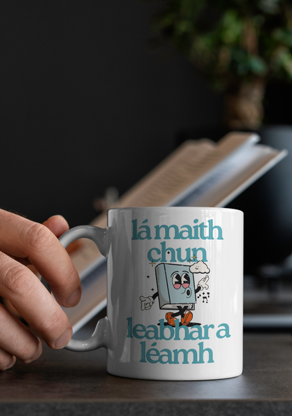 Lá maith chun leabhara léamh Mug