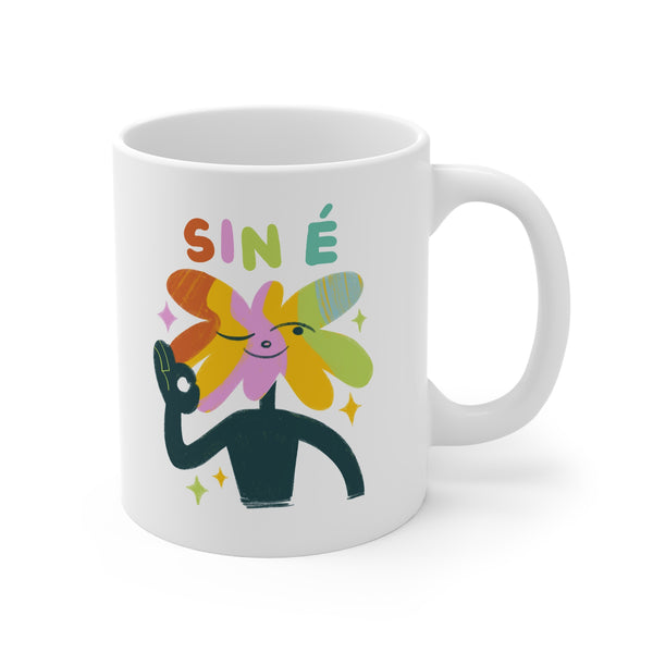 Funny Character Irish Language Gaeilge Mug, St. Patrick's Day Mug, Coffee Cup, Tea Mug, Gift for Irish Friend, Irish Pride Mug
