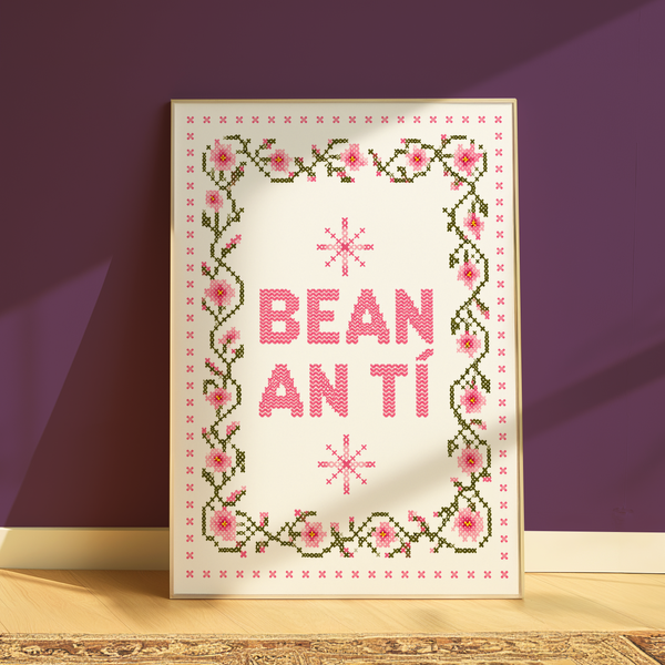 Bean an Tí Print