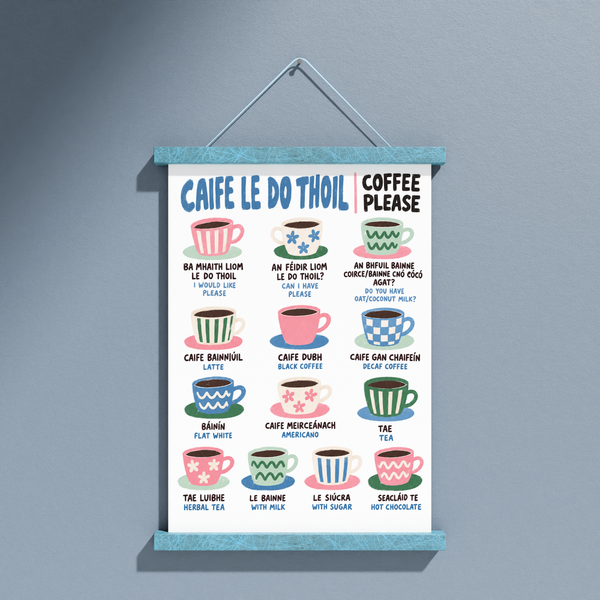 Caife Order Print