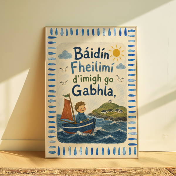 Báidín Fheidhlimí, Téimíd Go Gabhla Print