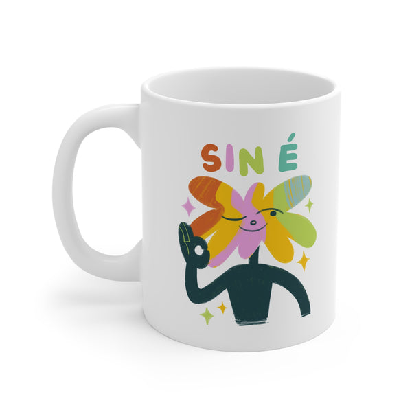 Funny Character Irish Language Gaeilge Mug, St. Patrick's Day Mug, Coffee Cup, Tea Mug, Gift for Irish Friend, Irish Pride Mug