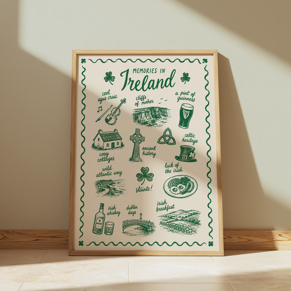 Irish Memories Print