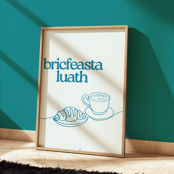 Bricfeasta luath Print