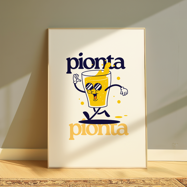 Pionta Gold Print