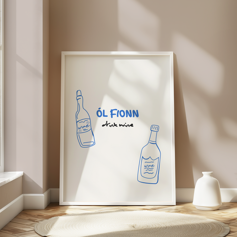 Ól fionn Print