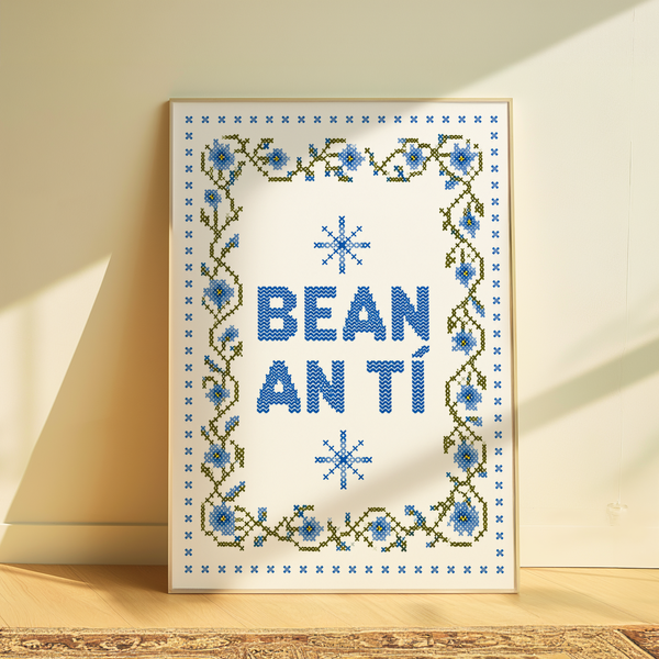 Bean an Tí Print