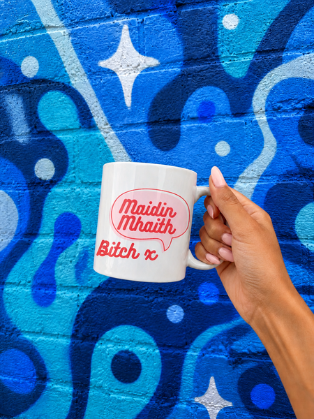 Maidin Mhaith Bitch | Pink Mug