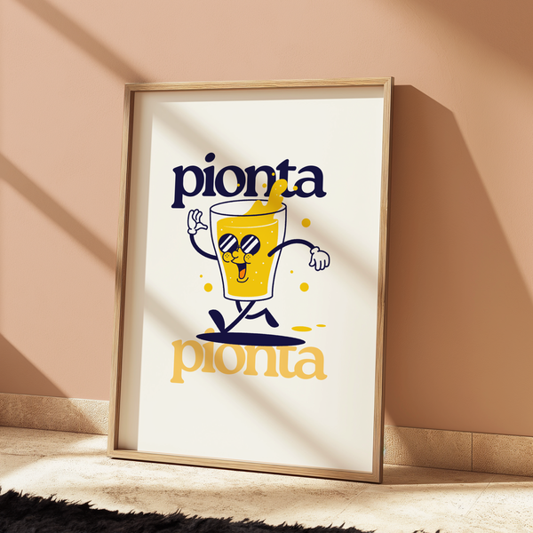 Pionta Gold Print