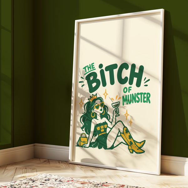 The Bitch of | Provinces of Ireland Print