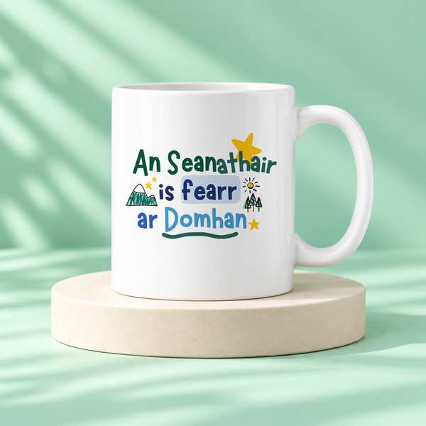 Best in the World Irish Family Mug