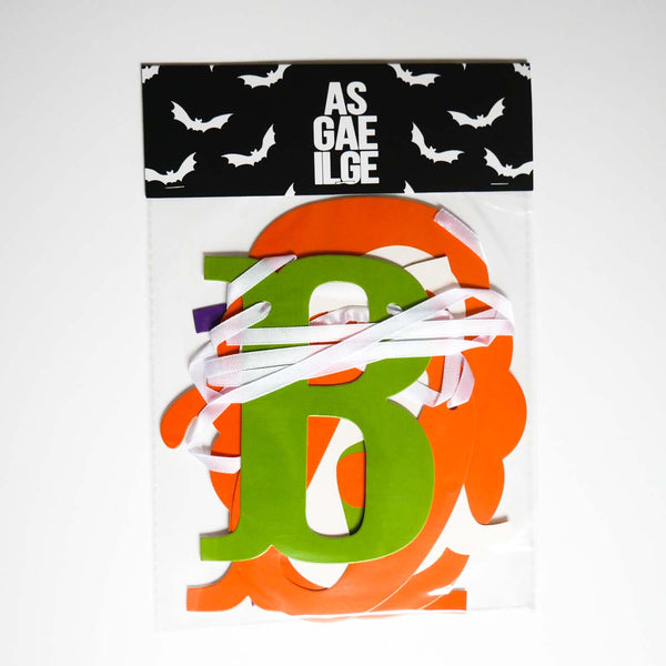 Bob nó Bia - Trick or Treat Bunting