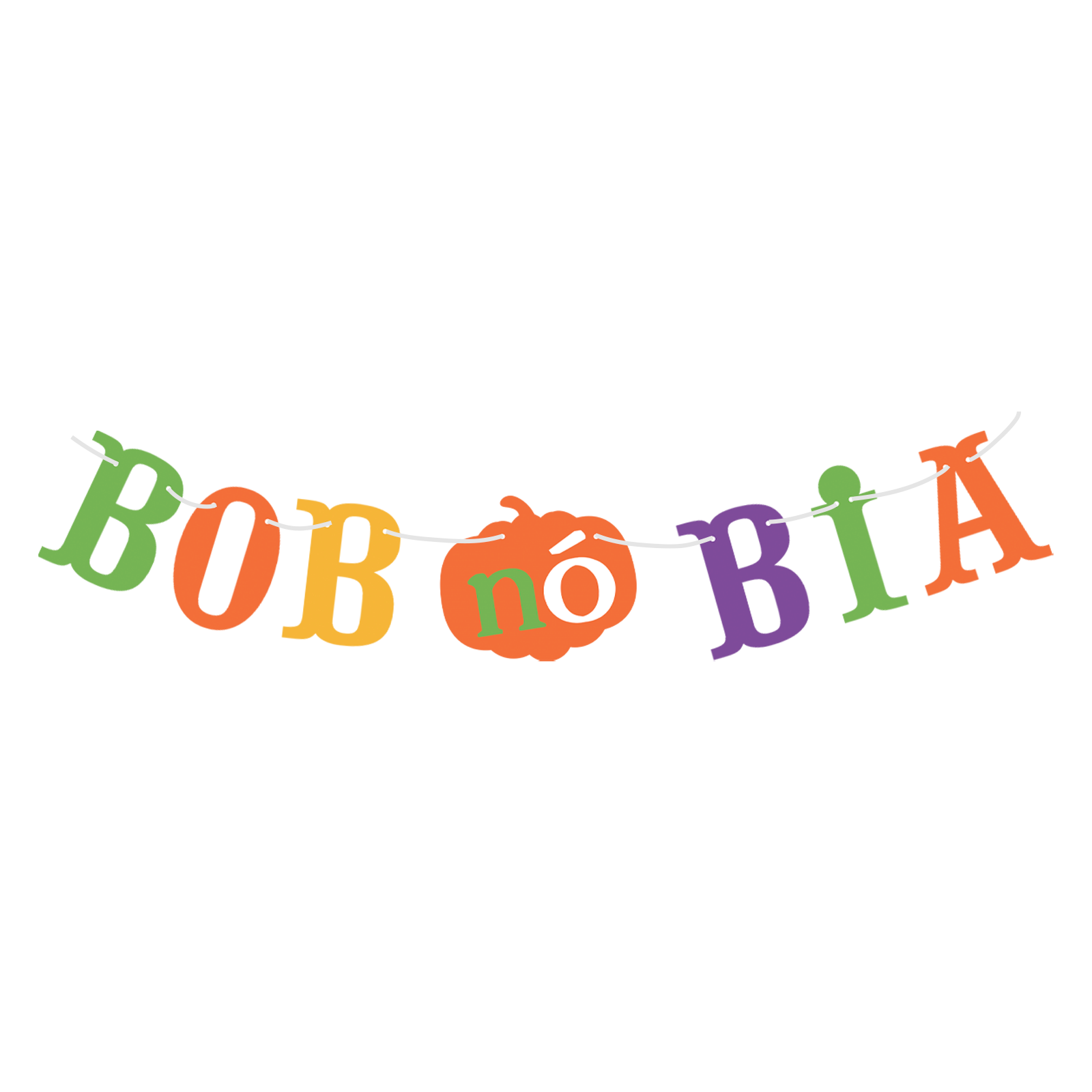 Bob nó Bia - Trick or Treat Bunting