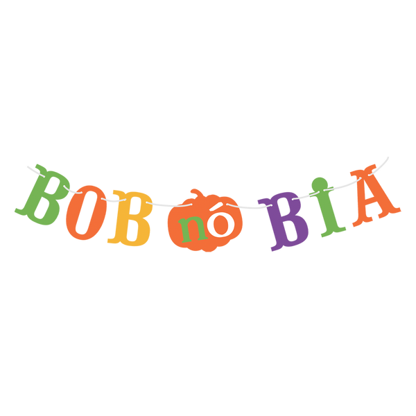 Bob nó Bia - Trick or Treat Bunting